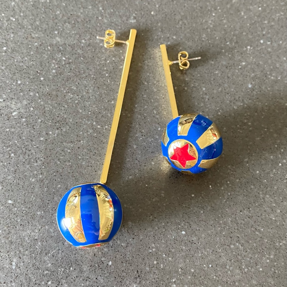 Couture Kingdom Disney Dumbo Circus Ball Earrings